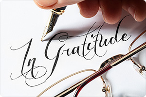 Gratitude